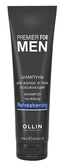 Шампуни, бальзамы (Premier For Men Shampoo Hair Body Refreshening Шампунь для волос и тела освежающий) - купить по низкой цене с доставкой по России