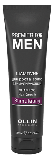 Против перхоти, выпадения (Premier For Men Shampoo Hair Growth Stimulating Шампунь для роста волос стимулирующий) - купить по низкой цене с доставкой по России