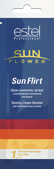 Крема для солярия (SUN FLOWER Крем-усилитель загара Sun Flirt 1) - купить по низкой цене с доставкой по России