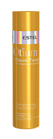 Вьющиеся, разглаживание (OTIUM WAVE TWIST Крем-шампунь для вьющихся волос) - купить по низкой цене с доставкой по России