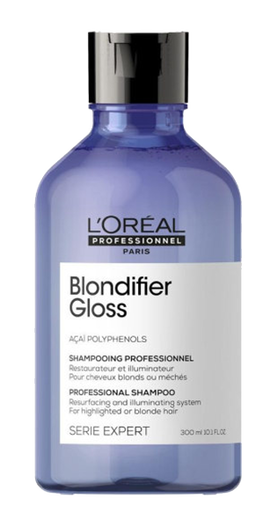 Окрашенные волосы (Шампунь Serie Expert Blondifier Gloss для осветленных и мелированных волос 300 мл) - купить по низкой цене с доставкой по России