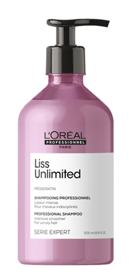 Вьющиеся, разглаживание (Шампунь Serie Expert Liss Unlimited для непослушных волос 500 мл) - купить по низкой цене с доставкой по России
