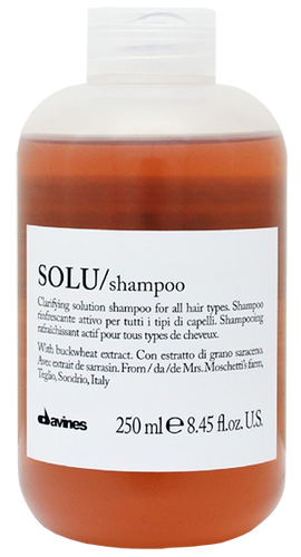 Решение проблем кожи головы (Освежающий шампунь для глубокого очищения Davines SOLU Essential Haircare 250 мл) - купить по низкой цене с доставкой по России