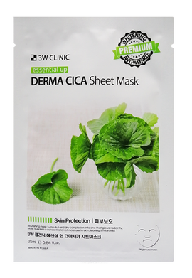 Тканевые и коллагеновые маски (Essential Up Derma Cica Sheet Mask Тканевая маска для лица с экстрактом центеллы) - купить по низкой цене с доставкой по России