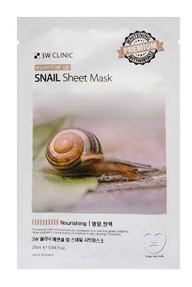 Тканевые и коллагеновые маски (Essential Up Snail Sheet Mask Тканевая маска с муцином улитки) - купить по низкой цене с доставкой по России
