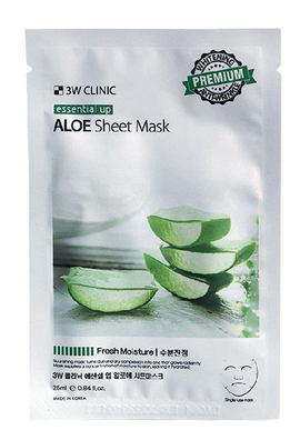 Тканевые и коллагеновые маски (Essential Up Aloe Sheet Mask Увлажняющая тканевая маска с экстрактом алоэ) - купить по низкой цене с доставкой по России