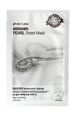 Тканевые и коллагеновые маски (Essential Up Pearl Sheet MaskТканевая маска для лица с экстрактом жемчуга) - купить по низкой цене с доставкой по России