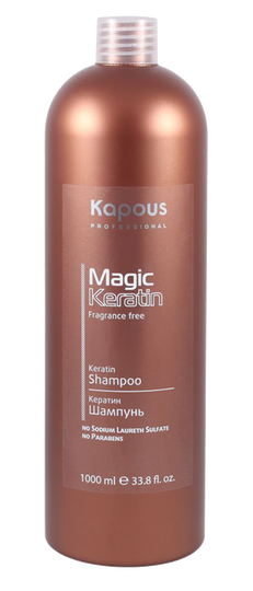 Повреждение, восстановление (Шампунь с кератином Kapous Magic Keratin Shampoo 1000 мл) - купить по низкой цене с доставкой по России