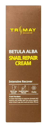 Кремы (Snail Repair Betula Alba Cream Крем с муцином улитки и березовым соком) - купить по низкой цене с доставкой по России