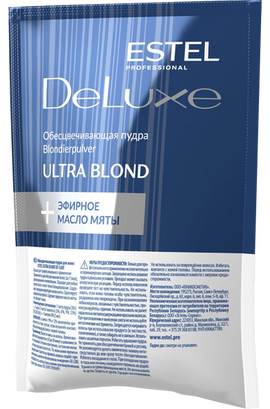 Средства для обесцвечивания волос (Обесцвечивающая пудра для волос ESTEL DE LUXE ULTRA BLOND, 30 г) - купить по низкой цене с доставкой по России