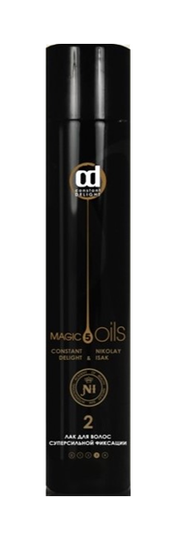 Лаки, спреи для волос (5 Magic Oils Лак для волос суперсильной фиксации №2) - купить по низкой цене с доставкой по России