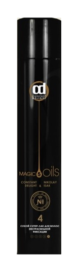 Лаки, спреи для волос (5 Magic Oils Сухой супер-лак для волос экстрасильной фиксации №4) - купить по низкой цене с доставкой по России