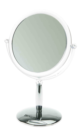 Зеркала для макияжа (Зеркало настольное серебристое MR-417) - купить по низкой цене с доставкой по России