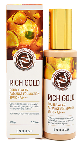 Тональные крема, пудры (Омолаживающий тональный крем с частичками золота Rich Gold Double Wear Radiance Foundation SPF50+ PA+++ тон 13) - купить по низкой цене с доставкой по России