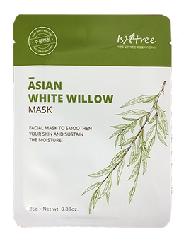 Тканевые и коллагеновые маски (Asian White Willow Mask Маска с экстрактом азиатской белой ивы) - купить по низкой цене с доставкой по России
